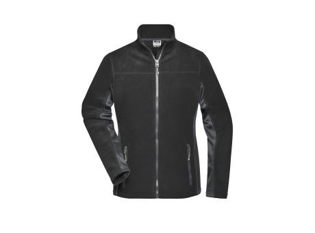Ladies' Workwear Fleece Jacket - STRONG - - Strapazierfähige Fleecejacke im Materialmix