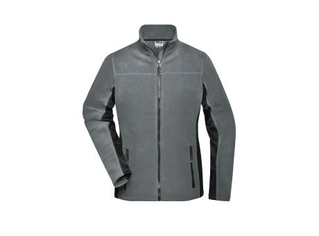 Ladies' Workwear Fleece Jacket - STRONG - - Strapazierfähige Fleecejacke im Materialmix