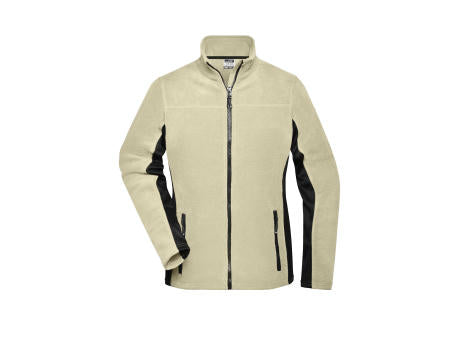 Ladies' Workwear Fleece Jacket - STRONG - - Strapazierfähige Fleecejacke im Materialmix
