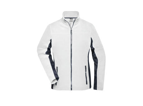 Ladies' Workwear Fleece Jacket - STRONG - - Strapazierfähige Fleecejacke im Materialmix