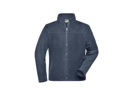 Men's Workwear Fleece Jacket - STRONG - - Strapazierfähige Fleecejacke im Materialmix