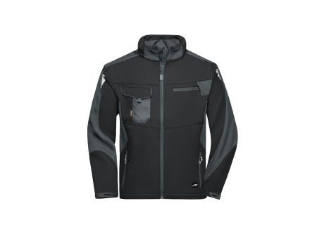 Workwear Softshell Jacket - STRONG - - Professionelle Softshelljacke mit hochwertiger Ausstattung