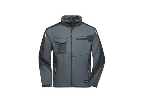 Workwear Softshell Jacket - STRONG - - Professionelle Softshelljacke mit hochwertiger Ausstattung