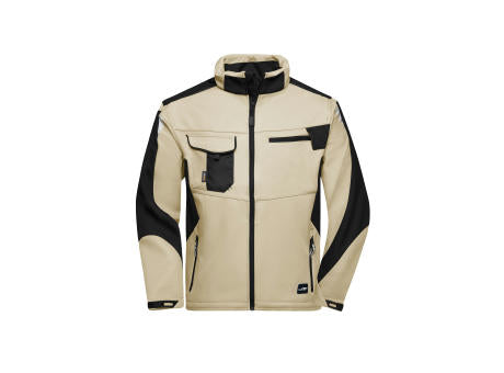 Workwear Softshell Jacket - STRONG - - Professionelle Softshelljacke mit hochwertiger Ausstattung