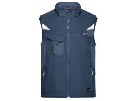 Workwear Softshell Vest - STRONG - - Professionelle Softshellweste mit hochwertiger Ausstattung