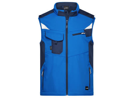 Workwear Softshell Vest - STRONG - - Professionelle Softshellweste mit hochwertiger Ausstattung