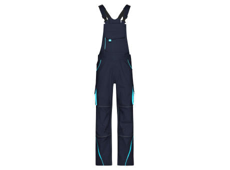 Workwear Pants with Bib - COLOR - - Funktionelle Latzhose im sportlichen Look mit hochwertigen Details