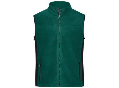 Workwear Fleece Vest - STRONG - - Strapazierfähige Fleeceweste im Materialmix