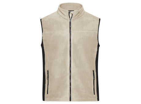 Workwear Fleece Vest - STRONG - - Strapazierfähige Fleeceweste im Materialmix