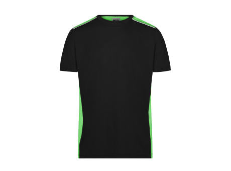 Men's Workwear T-Shirt - COLOR - - Strapazierfähiges und pflegeleichtes T-Shirt mit Kontrasteinsätzen
