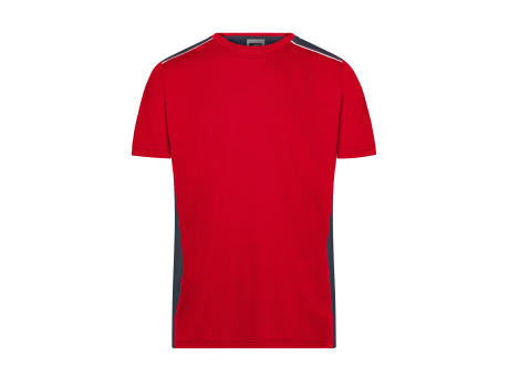 Men's Workwear T-Shirt - COLOR - - Strapazierfähiges und pflegeleichtes T-Shirt mit Kontrasteinsätzen