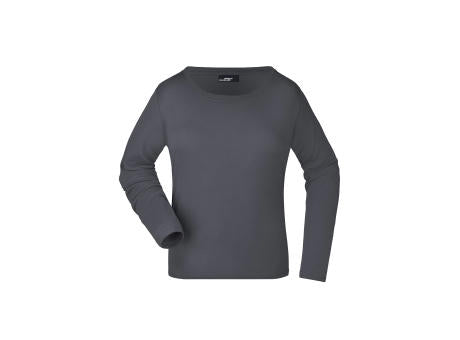 Ladies' Shirt Long-Sleeved Medium - Langarm T-Shirt aus Single Jersey