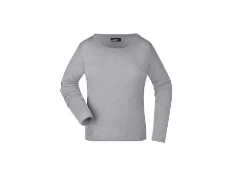 Ladies' Shirt Long-Sleeved Medium - Langarm T-Shirt aus Single Jersey