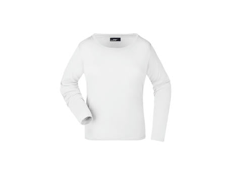 Ladies' Shirt Long-Sleeved Medium - Langarm T-Shirt aus Single Jersey