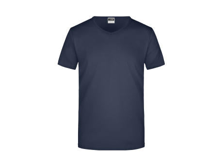 Men's Slim Fit V-T - Figurbetontes V-Neck-T-Shirt