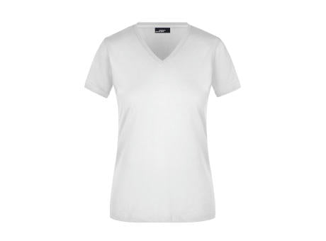 Ladies' Slim Fit V-T - Figurbetontes V-Neck-T-Shirt
