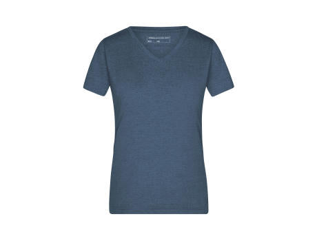 Ladies' Heather T-Shirt - Modisches T-Shirt mit V-Ausschnitt