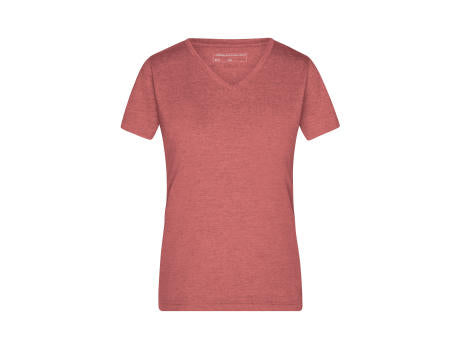 Ladies' Heather T-Shirt - Modisches T-Shirt mit V-Ausschnitt