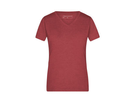 Ladies' Heather T-Shirt - Modisches T-Shirt mit V-Ausschnitt