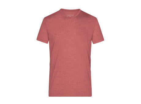 Men's Heather T-Shirt - Modisches T-Shirt mit V-Ausschnitt