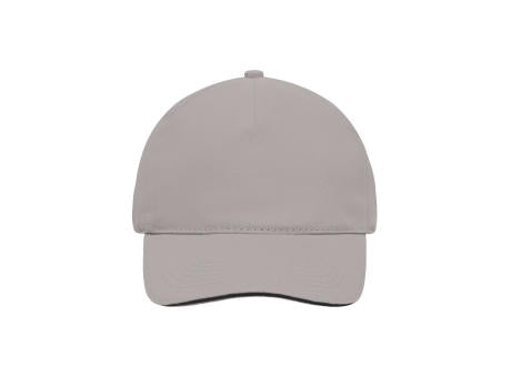 5 Panel Sandwich Cap - 5 Panel Cap mit kontrastfarbigem Sandwich