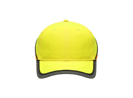Neon-Cap - Funktionelles 6 Panel Cap in auffälligen Neonfarben