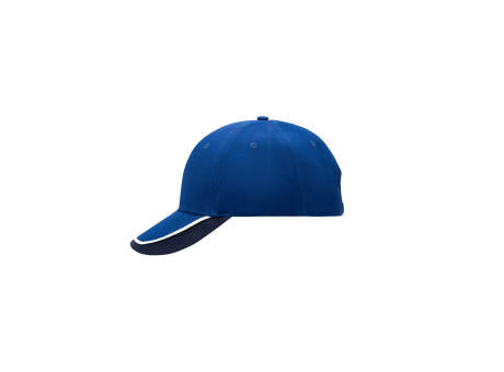 Half-Pipe Sandwich Cap - 6 Panel Cap mit extravaganter, dreifarbiger Sandwich-Lösung