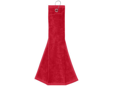 Golf Towel - Golf-Velourstuch mit Öse und Karabiner