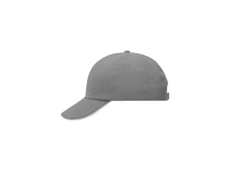 6 Panel Raver Sandwich Cap - Klassisches Allround-Cap mit kontrastfarbigem Sandwich