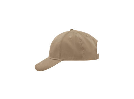 Brushed 6 Panel Cap - Klassisches 6 Panel Cap mit gebürsteter Oberfläche