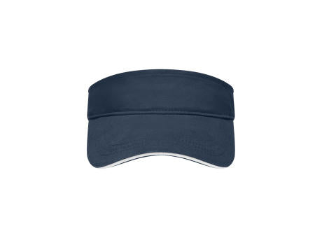 Sandwich Sunvisor - Trendiger Sunvisor mit kontrastfarbigem Sandwich