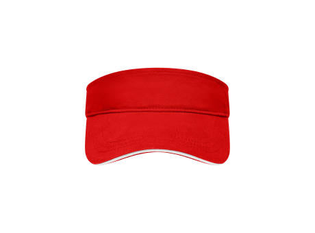 Sandwich Sunvisor - Trendiger Sunvisor mit kontrastfarbigem Sandwich
