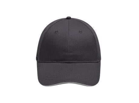 6 Panel Brushed Sandwich Cap - 6 Panel Sandwich Cap mit gebürsteter Oberfläche