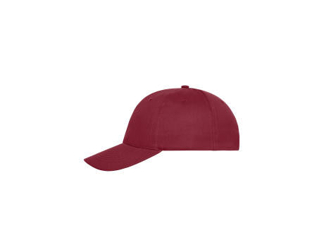 6 Panel Cap Organic Cotton - 6 Panel Cap mit ungebürsteter Oberfläche