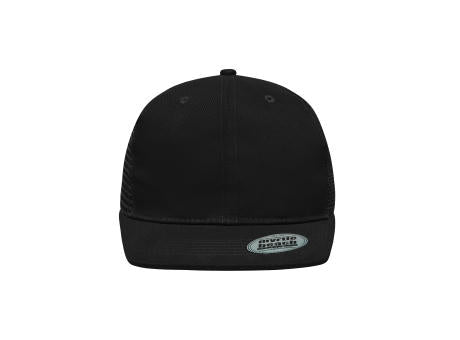 6 Panel Flat Peak Cap - 6 Panel Mesh Cap mit flachem Schild