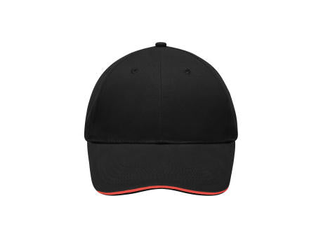 Light Brushed Sandwich Cap - Hochwertige, leichte und weiche 6 Panel Cap