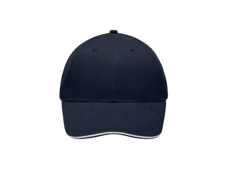 Light Brushed Sandwich Cap - Hochwertige, leichte und weiche 6 Panel Cap