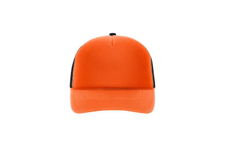 5 Panel Retro Mesh Cap - 5 Panel Cap mit retrogetreuer Zierkordel über dem Schild