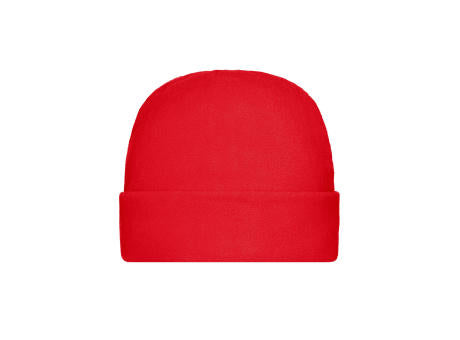 Microfleece Cap - Wärmende Fleece Mütze mit breitem Umschlag