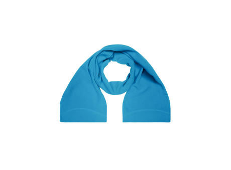 Microfleece Scarf - Eleganter Fleece Schal mit umgenähten Enden und Ziernaht
