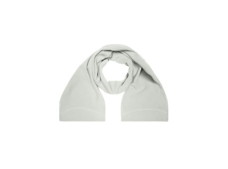 Microfleece Scarf - Eleganter Fleece Schal mit umgenähten Enden und Ziernaht