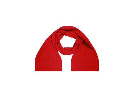 Microfleece Scarf - Eleganter Fleece Schal mit umgenähten Enden und Ziernaht