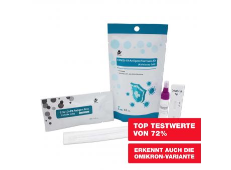 1er Pack SARS-CoV-2 - Antigen-Rapid-Schnelltest BfARM gelistet CE Test