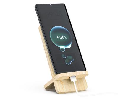 Wireless Charger aus Bambus
