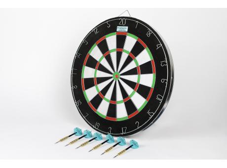 Dartboard Flock Economy Doming + bedruckte Flights
