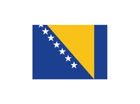 Fahne Bosnien und Herzegowina