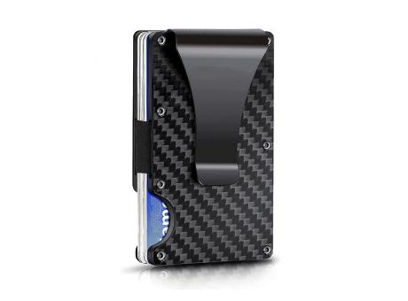 RFID Kreditkarten-Etui Carbon