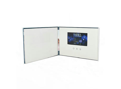 Video Broschüre A5 4.3 Z Hard Cover TFT 4.3 Zoll Weiß