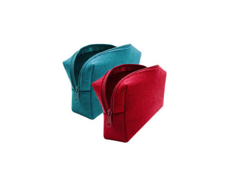 Zip-Tasche mit Bodenfalte