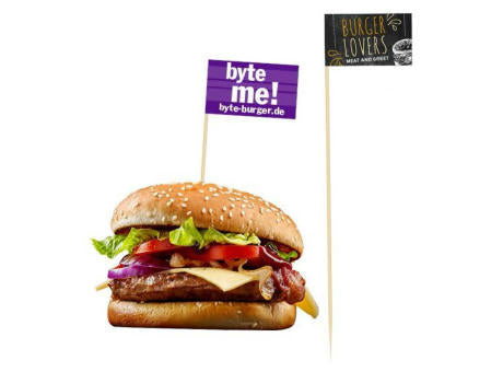 Burger Flags Digitaldruck